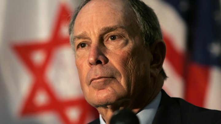 Michael Bloomberg attends a cornerstone ceremony for the Magen David Adom's William H. Bloomberg Jerusalem Station, named after his late father, in Jerusalem.