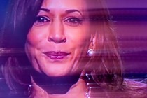 Kamala Harris on-screen