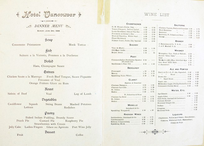 You Can Spot Climate Change in Old Restaurant Menus