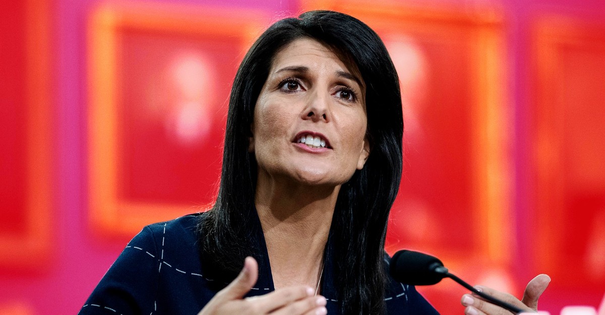 Nikki Haley has tough words for Saudi Arabia - The Atlantic