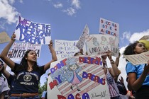 DACA supporters protest