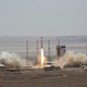 A picture from the official website of the Iranian Defense Ministry claims to show the launch of a satellite-carrying rocket on July 27, 2017.