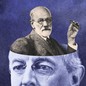 Freud emerging from Wilson's head