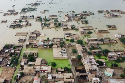 flooded Pakistan