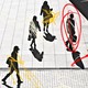 Illustration showing students with scribbles