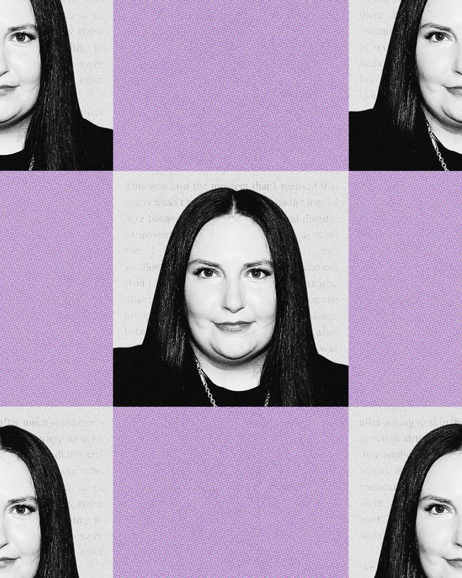 Grid collage of Lena Dunham image