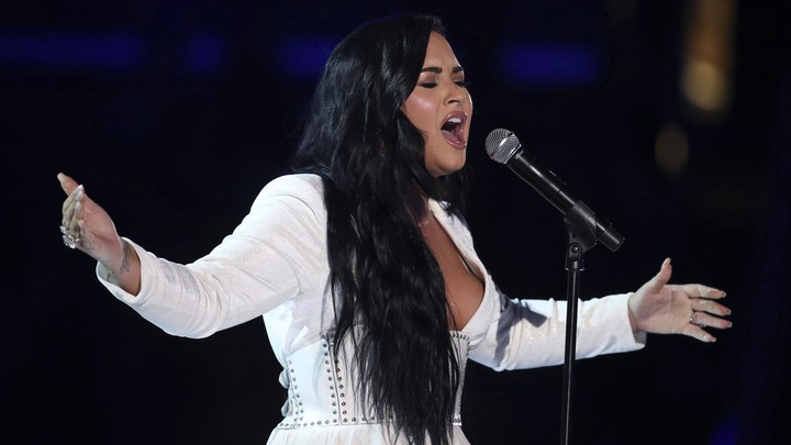 Demi Lovato S Beautiful Stark Grammys Song Anyone The Atlantic