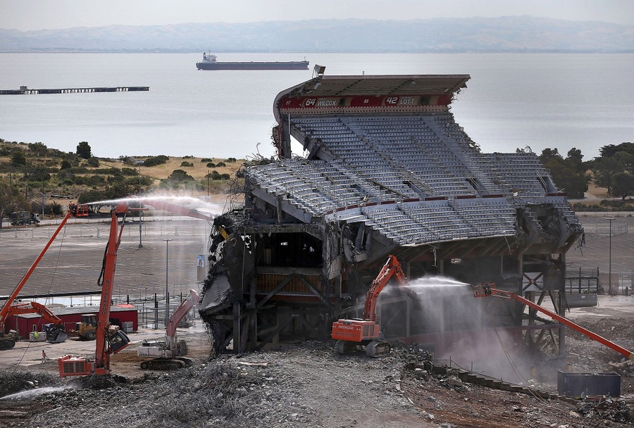 The Lights Go Out on Candlestick Park The Atlantic