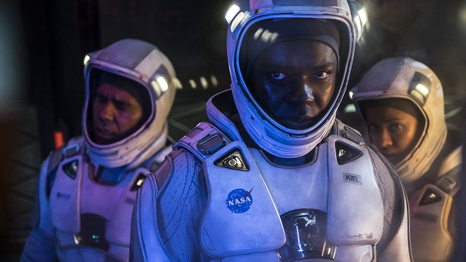 A still from 'The Cloverfield Paradox'