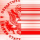 Image showing a distorted State Department seal