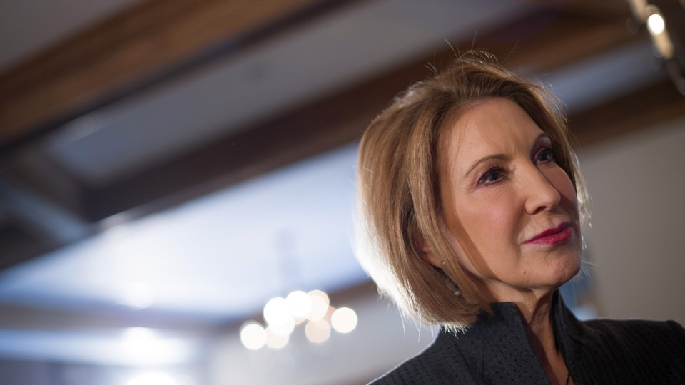 Carly Fiorina Fights to Make the Next GOP Debate The Atlantic