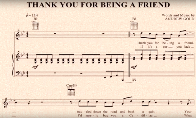 Thank You for Being a Friend - Wikipedia