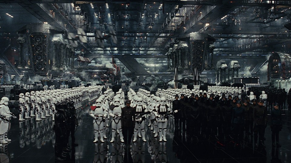 The First Order assembles in Disney's upcoming film 'Star Wars: The Last Jedi'