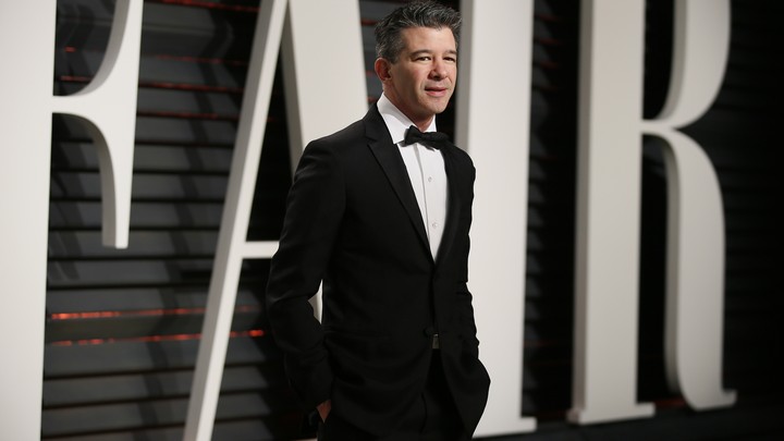 Travis Kalanick attends the 89th Academy Awards in February 2017