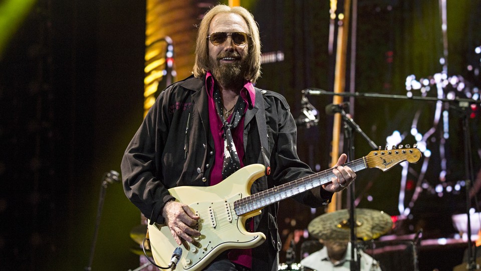 Tom Petty performs at a music festival