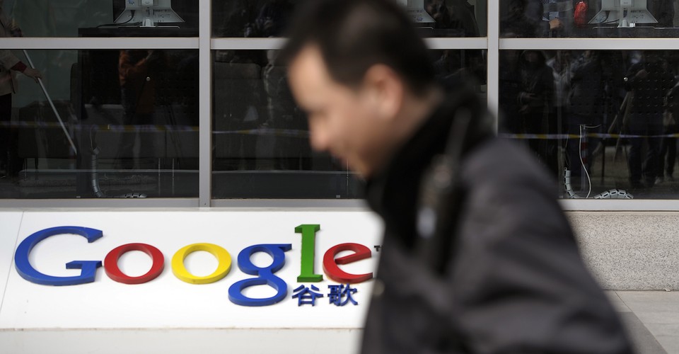 Why did Google leave China?