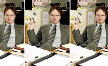 Picture of Dwight Shrute in "The Office"