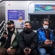 Zohran Mamdani rides the subway in New York City