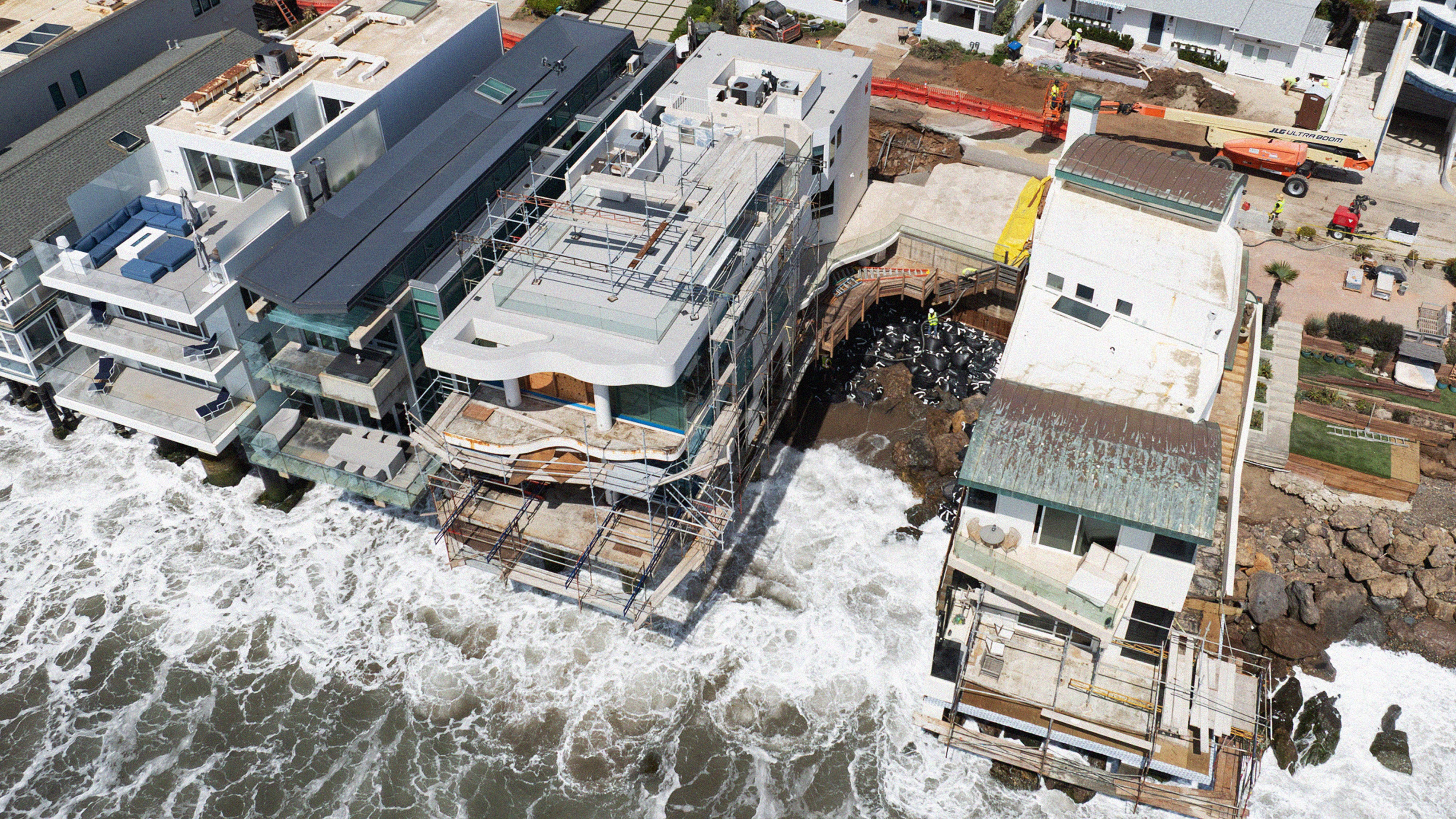 El Niño Storms Cause California Coastline Erosion
