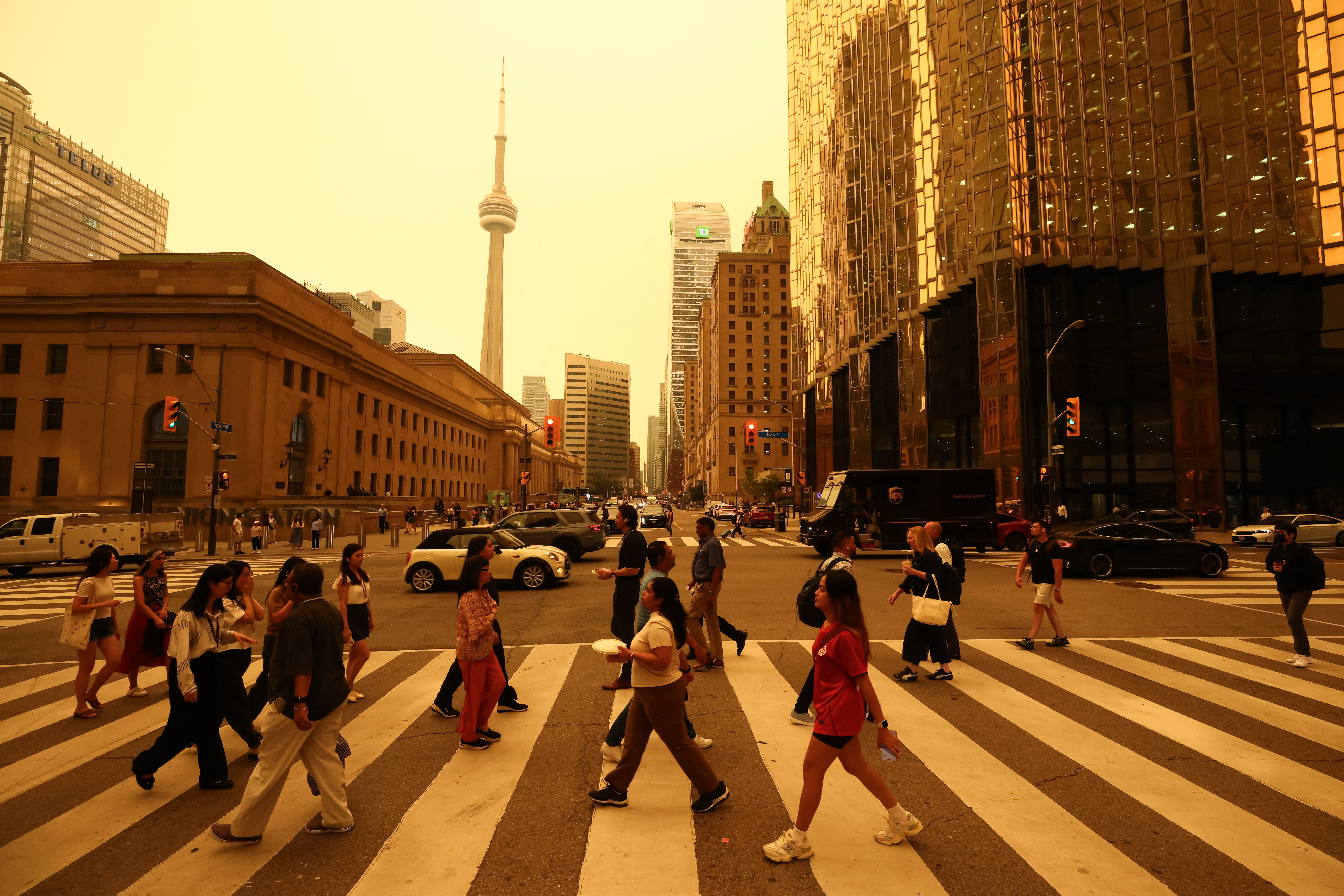 Photos: Wildfire Smoke Blankets Parts of North America