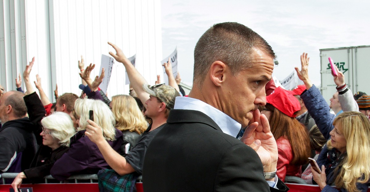 Trump Campaign Manager Corey Lewandowski Arrested in Florida The Atlantic