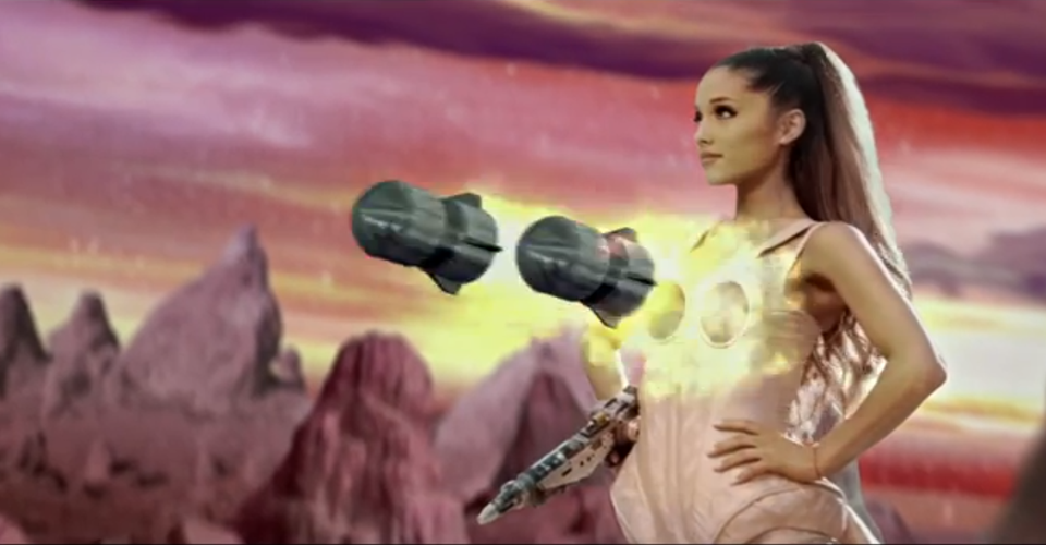 Ariana Grandes Break Free Video Is One Hilarious Mess The Atlantic 