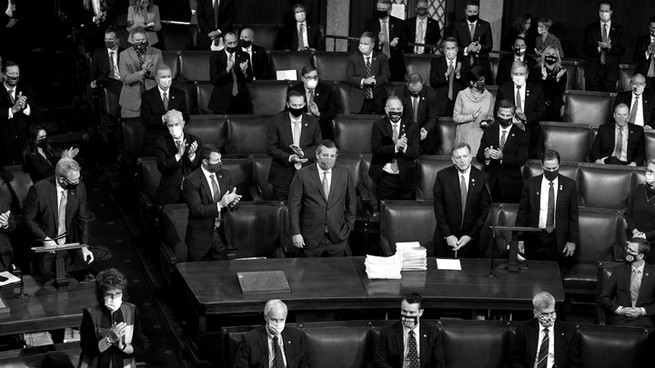 Congressional Republicans during the counting of electoral ballots