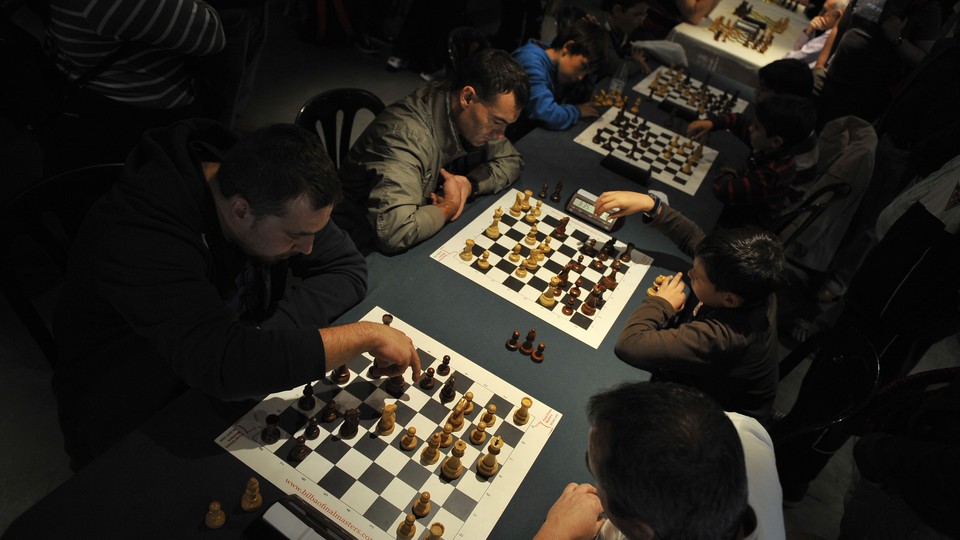 Results of the two groups in chess ability. Note. Only the experimental