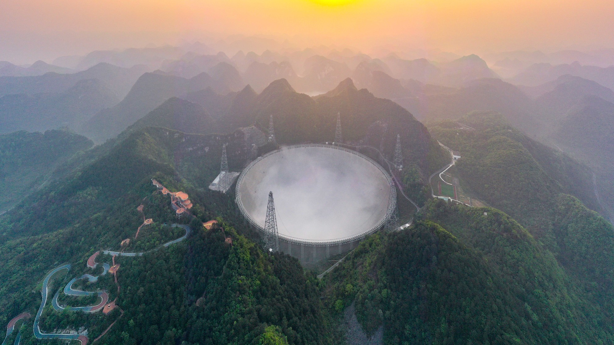 Телескоп в китае