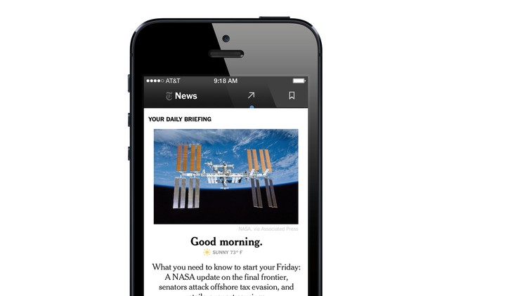 The New York Times’s New App Tries to One-Up Facebook - The Atlantic