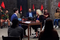 The atheist commentator Alex O'Connor debates 25 Christians at a Jubilee Media taping in Los Angeles in December 2024.