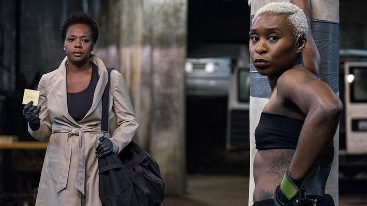Viola Davis and Cynthia Erivo in 'Widows'