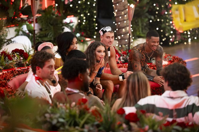A still from the latest season of Love Island USA