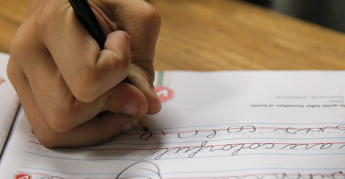 Learning Cursive Is a Basic Right - The Atlantic