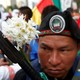 Indigenous Colombians rally for a peace agreement