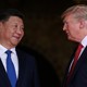 U.S. President Donald Trump welcomes Chinese President Xi Jinping.