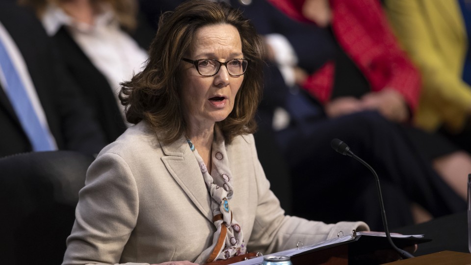 Gina Haspel testifies before a Senate panel