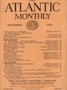 November 1925 Cover