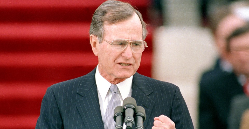 who was vice president under george h bush