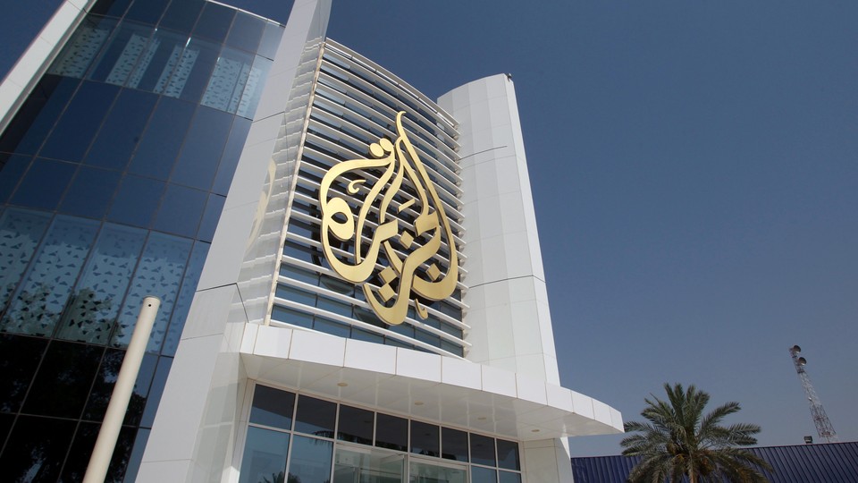 Al Jazeera Media Network’s headquarters building in Doha, Qatar on June 8, 2017. 