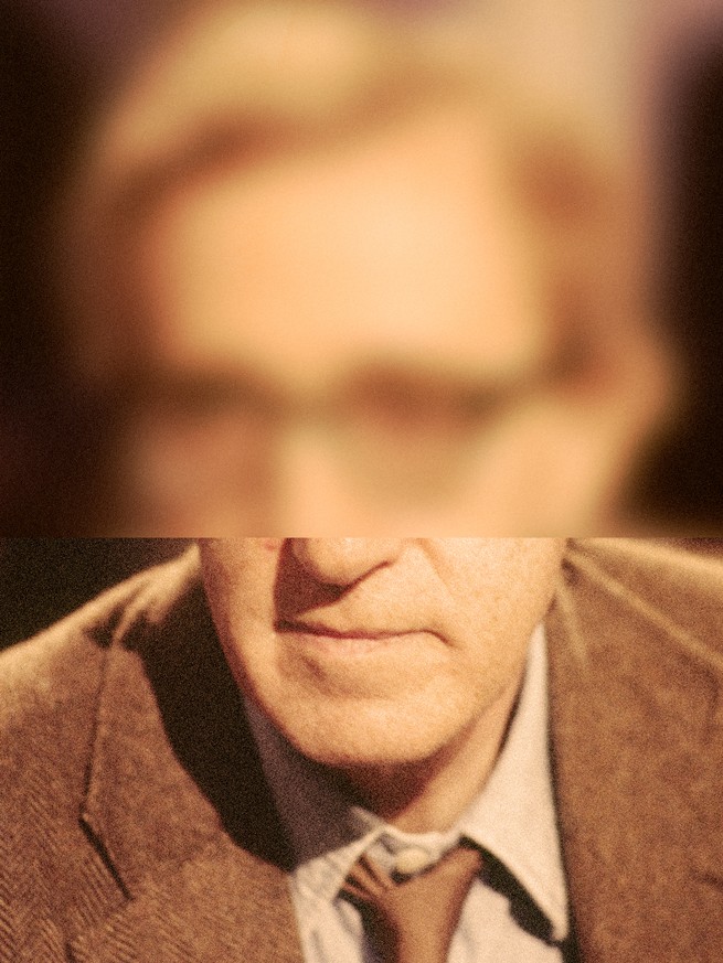 An illustration of Woody Allen
