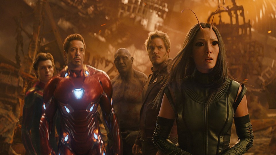A still from 'Avengers: Infinity War'