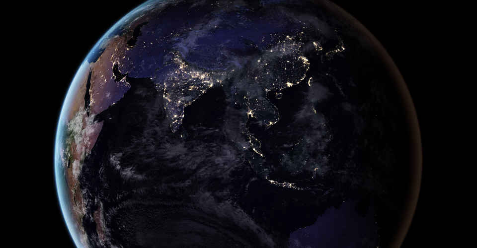 Nasa S Nighttime Maps Trace Humanity S Impact On Earth The Atlantic
