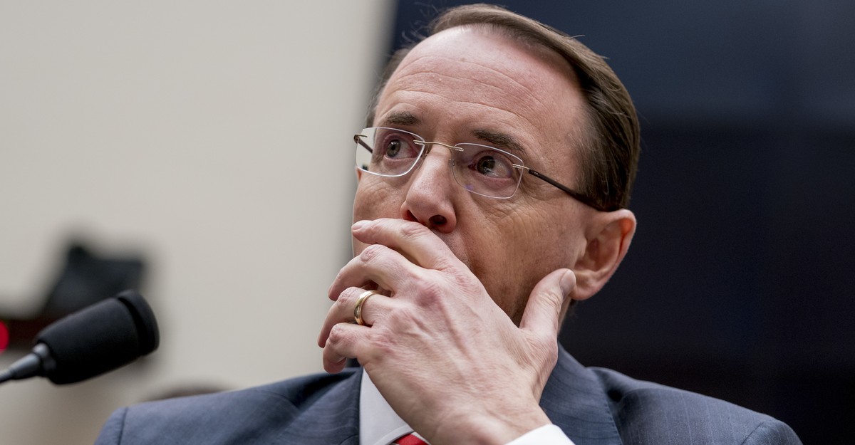 Expect President Trump to Fire Rod Rosenstein - The Atlantic