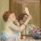 Woman With a Mirror by Frederick Carl Frieseke