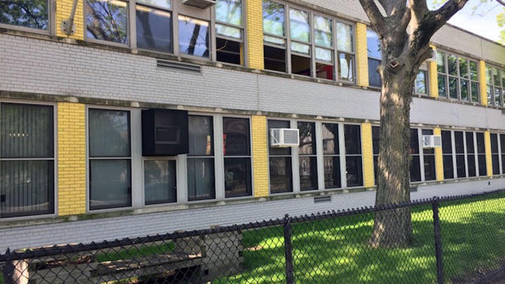 The exterior of Chicago Technology Academy
