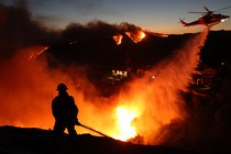 fighting fires in LA