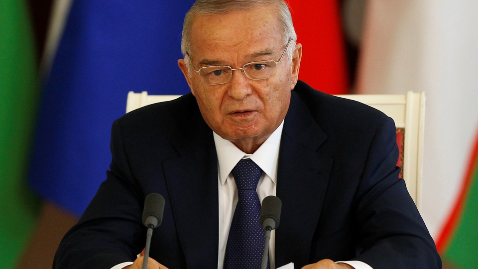 Uzbekistan President Islam Karimov