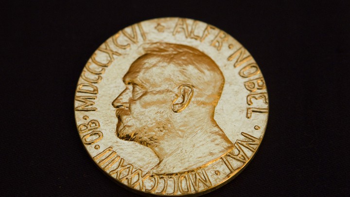 A Nobel Prize medal