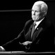 Vice President Mike Pence smirks during the vice-presidential debate.